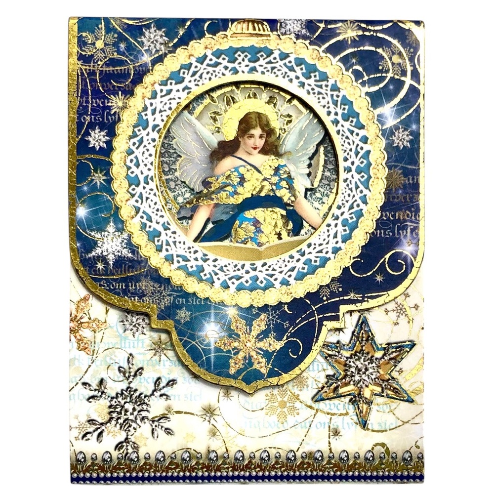 Punch Studio Celestial Ángel Embellished Mini Window Notepad (46547)